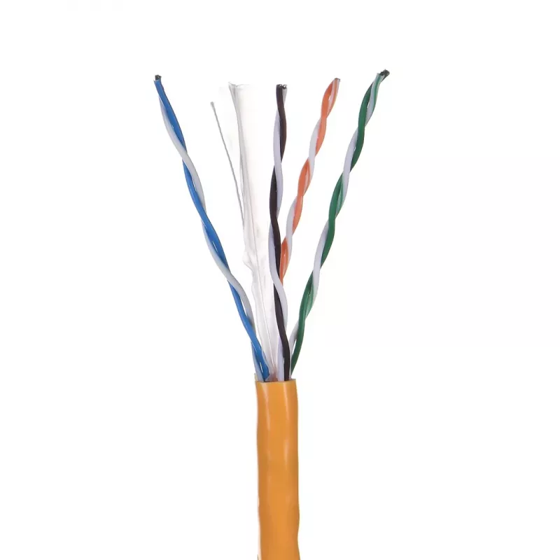 Tinklo kabelis Lanberg LCU6-10CC-0305-O U/UTP 305 m oranžinis