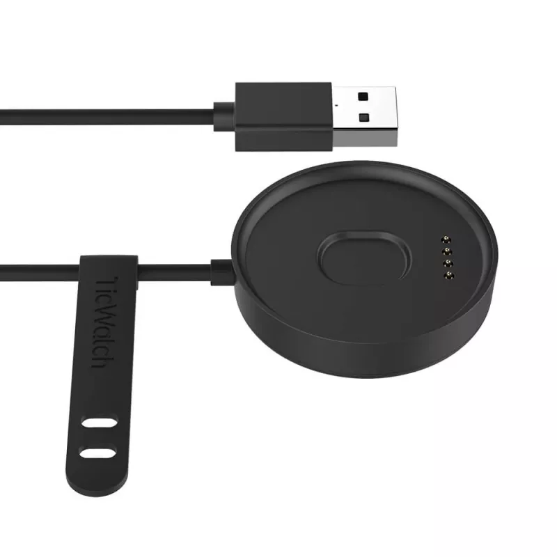 TicWatch | E2 | Įkrovimo stotelė | Juoda