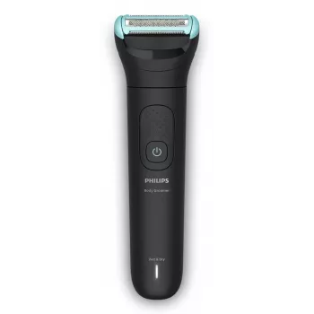 Kūno kirpimo mašinėlė Philips 5000 series BG5480/15 — folijos skustuvas, belaidė, ličio baterija, drėgnam ir sausam naudojimui, juoda