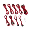 Maitinimo kabelių rinkinys CableMod PRO Series ModMesh C-Series, skirtas „Cooler Master RMi/RMx“ (raudonas)
