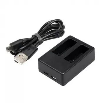 Dvigubas USB akumuliatoriaus įkroviklis SPCC1B GoPro Max