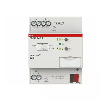 ABB Stotz S&J DALI-Gateway Premium, 2-way, REG DG/S2.64.5.1 (2CDG110274R0011)
