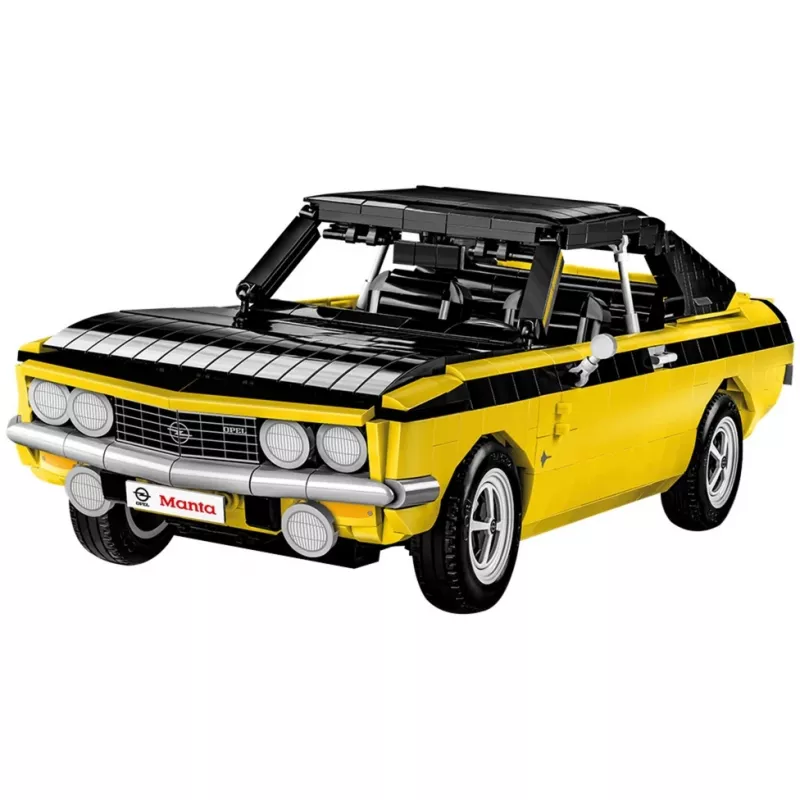 Opel Manta A 1970 – Executive Edition, konstrukcinis žaislas, mastelis 1:12
