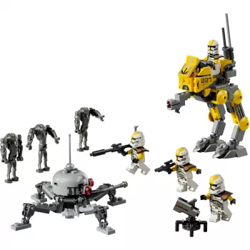 LEGO Star Wars rinkinys 327th Star Corps Clone Troopers Battle 75431 — 258 dalys, 7 minifigūrėlės, amžius 7+