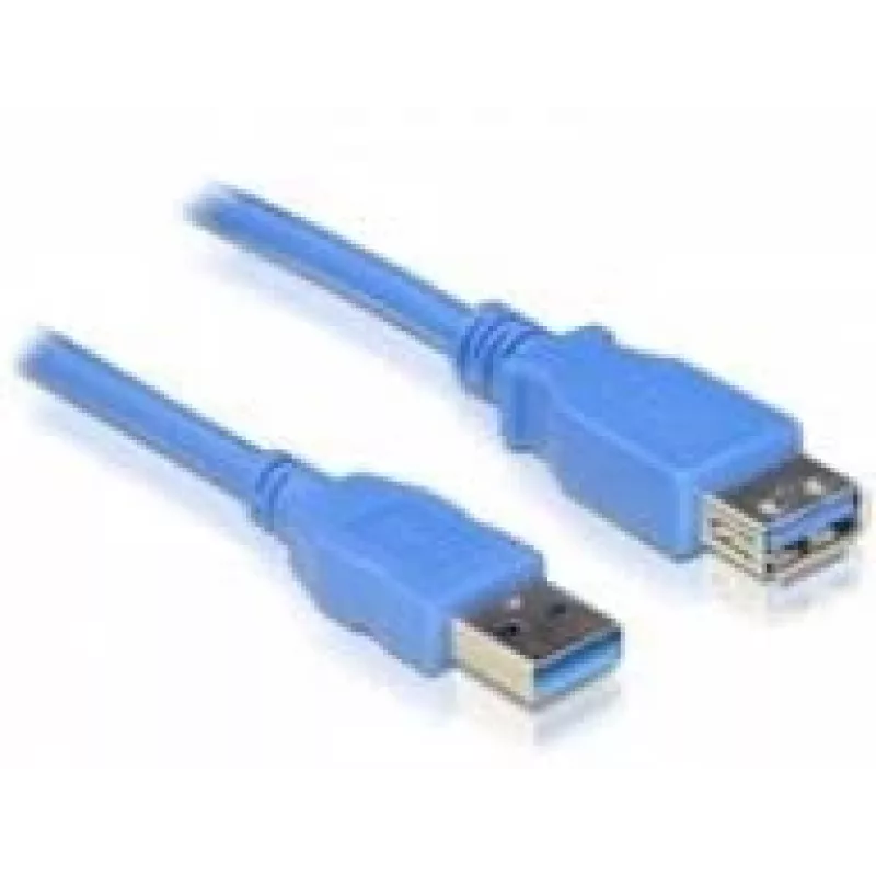 USB 3.0-A laidas (vyriškas- moteriškas) DeLOCK 82541 5 m mėlynas