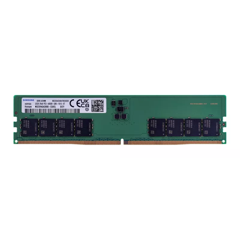 Samsung M323R4GA3BB0-CQK atminties modulis 32 GB 1 x 32 GB DDR5 288 kontaktų DIMM