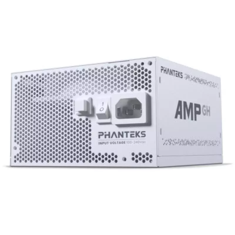 Maitinimo blokas PHANTEKS AMP GH 850 W, 18+10 pin ATX, visiškai modulinis, 80 PLUS Gold, baltas