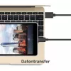 UNITEK C14069BK USB laidas 3 m USB A USB C