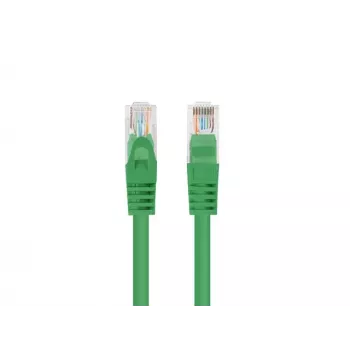 Tinklo kabelis LANBERG PCU6-20CC-0300-G Cat6 U/UTP RJ-45 - RJ-45 3 m žalias