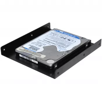 Montavimo rėmelis ultron vidinis 1x2.5 SSD/HDD metalinis juodas (377213)