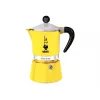 Moka puodas Bialetti Rainbow juoda geltona