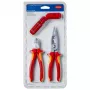 Mechaninių įrankių rinkinys Knipex 00 31 30 BK V01 3 įrankiai oranžinė raudona