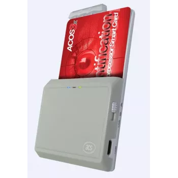 ACS ACR3901U išorinių kortelių skaitytuvas su baterija USB 2.0 baltas (ACR3901U-S1ACSA)