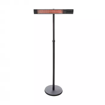 SUNRED | Šildytuvas | RD-DARK-25S, tamsus stovintis | Infraraudonųjų spindulių | 2500 W | Juodas | IP55