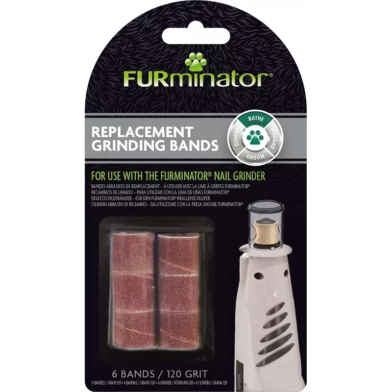 FURminator - pakaitiniai įdėklai nagų dildei - 6 vnt.