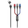 USB laidas 2GO 797361 1,2 m USB A/USB C USB C/Micro-USB B/Lightning