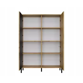 KAMARO 2DD plonas/GŁ ąžuolas ARTISAN DISPLAY CABINET