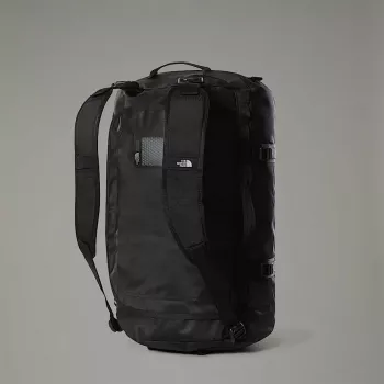 Duffel bag The North Face Base Camp S — 50 l, nailonas/poliesteris, juoda/balta