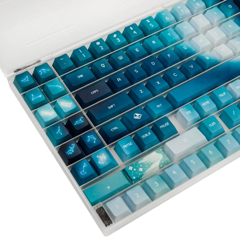 Keycap Set Traitors AURORA GAKC-269 US layout, replacement keycaps for mechanical keyboards
