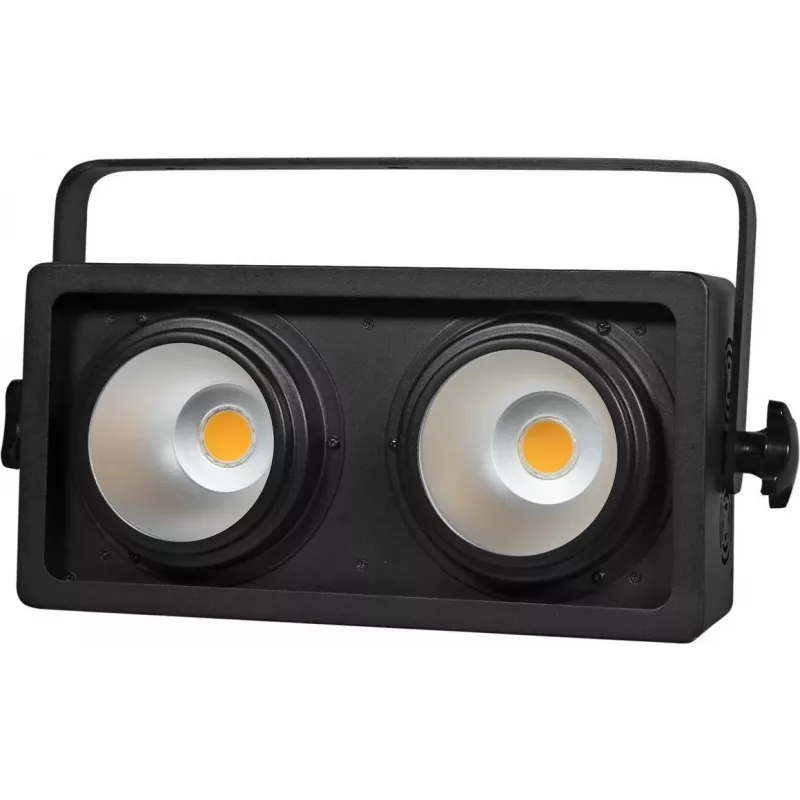 LED COB Blinder EUROLITE 2x100W WW — 2x100W šiltai baltas LED COB žibintuvas