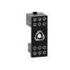 6‑Pin PCIe 180° Adapter U+U by Singularity (SC-A-PCIE6-UU) — 6‑pin PCI Express stačiakampis adapteris