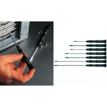 Atsuktuvų rinkinys c.k tools T4883 XESD — 7 vnt. ESD plokščiosios ir Phillips