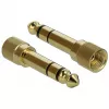 Garso laidas DeLOCK 85779 0,5 m 3,5 mm juoda pilka