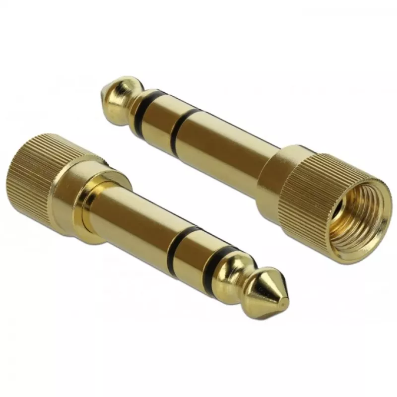 Garso laidas DeLOCK 85779 0,5 m 3,5 mm juoda pilka