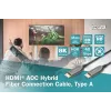 HDMI AOC hibridinis šviesolaidinis kabelis Digitus AK-330126-300-S