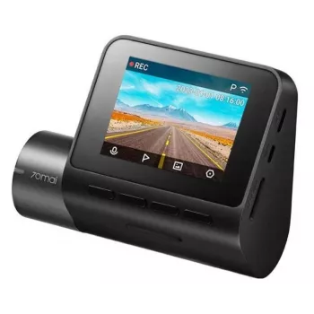 Automobilinė vaizdo registratorė 70mai A200 DVR — Full HD 1920x1080, 130° platus kampas, 60 kadrų per sekundę, naktinis matymas, 2 colių IPS ekranas, ciklinis įrašymas, G jutiklis, microSD iki 128 GB