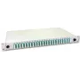 Lightwin LWL Splice Box, 96 Fibres, 24x QLC Multimode, 50/125µm OM3 Pigtail Splice Boxes (SPBOX 96G50 OM3 QLC)