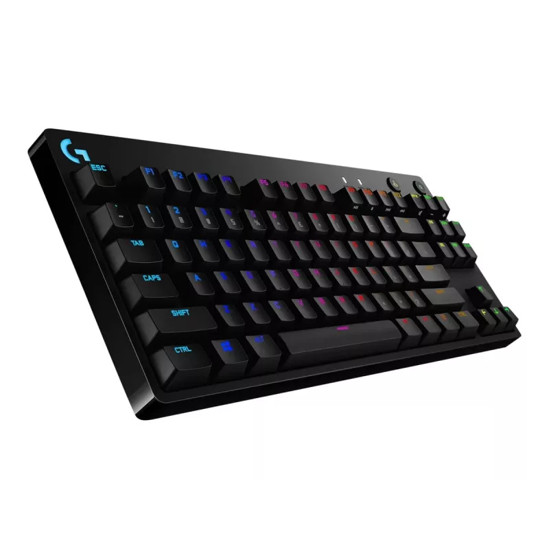 Mechaninė žaidimų klaviatūra Logitech G G PRO Tenkeyless RGB LED laidinė