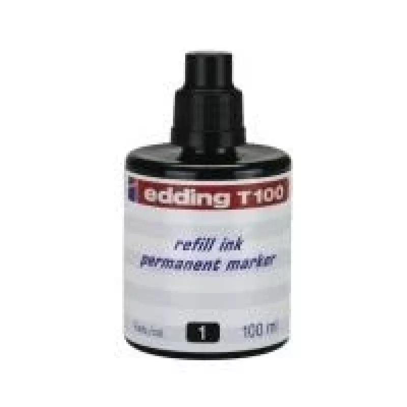 Markerio rašalo papildymas Edding T 100 juodas 100 ml