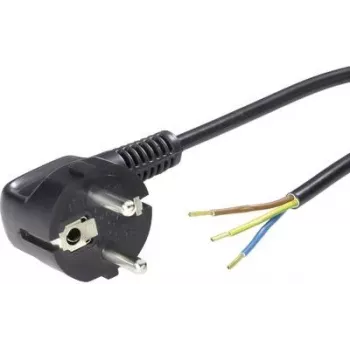 Maitinimo kištukas Lappkabel 70261131 H03VV-F F3G0.75/2000 BK – 3 gyslų kabelis 0,75 mm², juodas