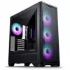 PHANTEKS Eclipse G400A PC korpusas + Glacier M25 Gen2 AiO skysčio aušinimas - juodas