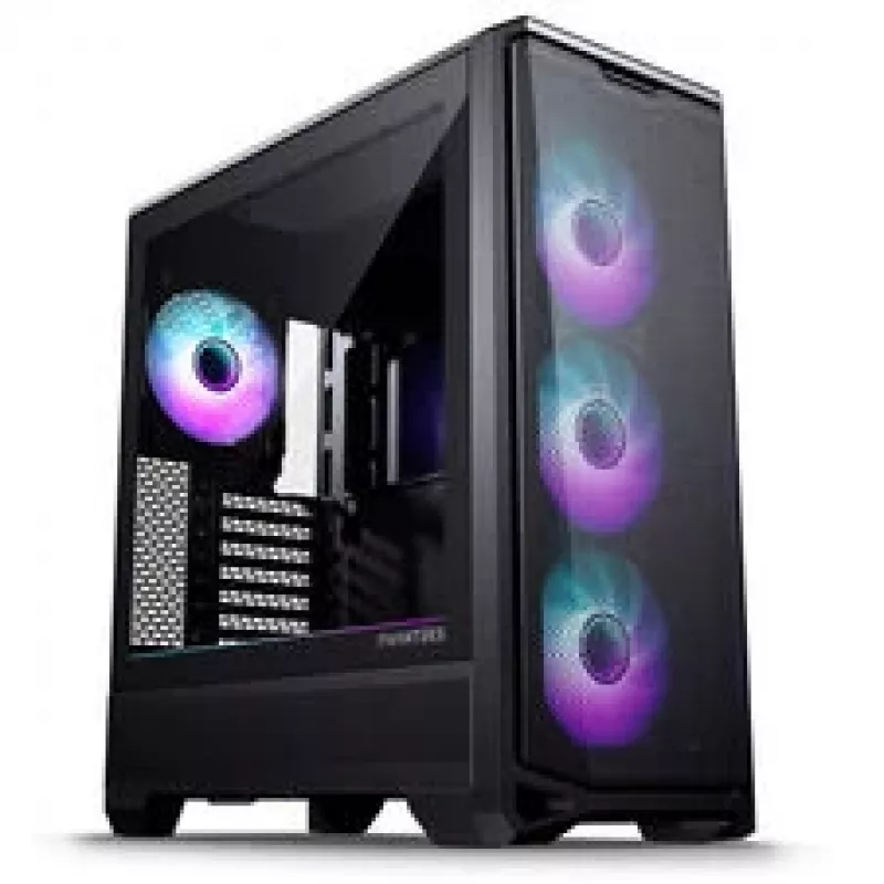 PHANTEKS Eclipse G400A PC korpusas + Glacier M25 Gen2 AiO skysčio aušinimas - juodas