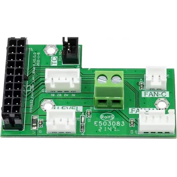 3D ekstruderio plokštė Flashforge Creator 4 Green — pakaitinė ekstruderio valdymo plokštė, skirta Creator 4