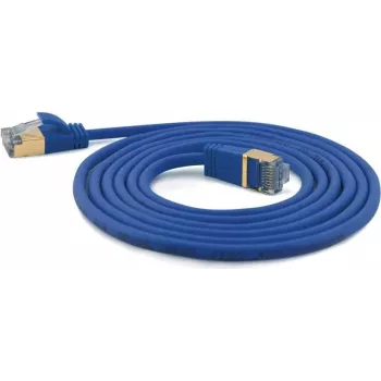 Wantec ypač plonas Cat.7 neapdorotas kabelis SSTP komutacinis kabelis - 0,2 m - Cat.7 neapdorotas kabelis - S/FTP (S-STP) - RJ-45 - RJ-45 - Mėlynas (7128)