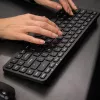 Mini belaidė klaviatūra Tellur TLL491251 juoda kompaktiško dizaino, nešiojamo išdėstymo