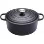Le Creuset Signature apvalus kepimo indas 26 cm, juodas (21177260000430)