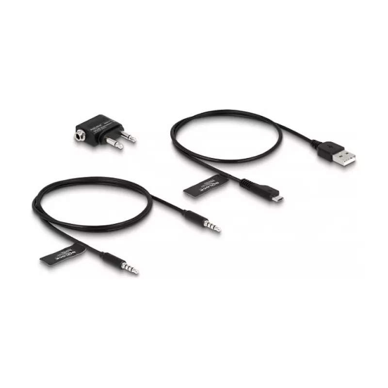 DeLOCK Bluetooth 5.0 laisvų rankų įranga – ausinės