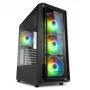 PC Case Sharkoon TK4 RGB Midi Tower Black