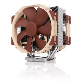 Noctua NH-U14S DX-4677 procesoriaus oro aušintuvas 14 cm ruda, šviesiai ruda, sidabrinė