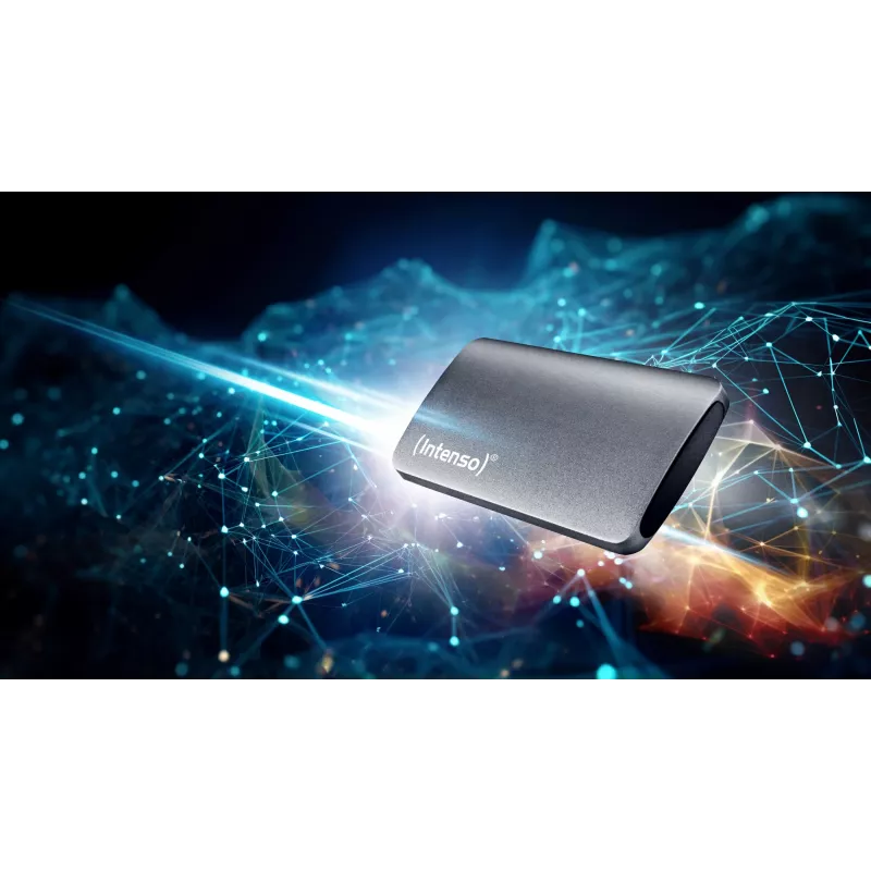 SSD Diskas Intenso 1TB Išorinis USB Type-C 3.2 Gen 2x2 TX800