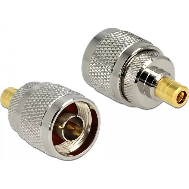Kabelių adapteris DELOCK 88869 — SMB į SMB, nikeliuoti kontaktai, sidabrinė spalva