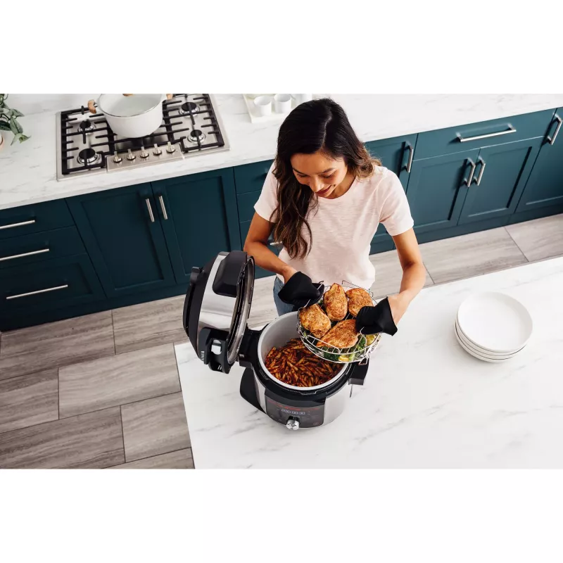 Multi Cooker Ninja OL750EU 7,5 L 1760 W Juodas Nerūdijantis Plienas, 14 Automatinių Programų