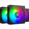 COOLER MASTER ventiliatorių rinkinys Mobius 120P ARGB, 3 vnt.