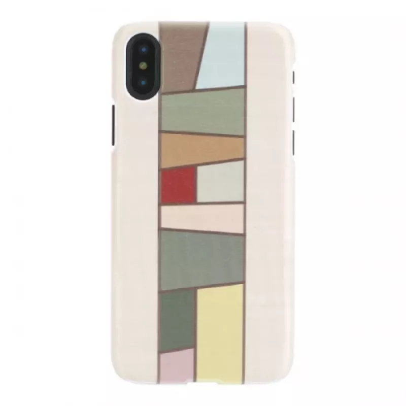man and wood išmaniojo telefono dėklas iPhone X/XS – baltas