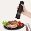 Druskos malūnėlis PROMIS MP34, keraminis peiliukas, reguliuojamas malimo stambumas, 180 mm, juoda, USB