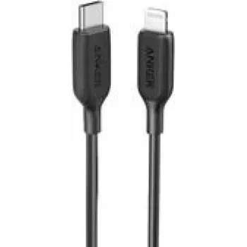 Lightning laidas Anker A81B6G11 1,8 m USB-C į Lightning juodas greitas įkrovimas
